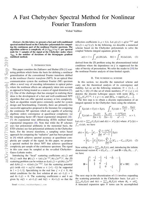 chebyshev and fourier spectral methods chebyshev and fourier spectral methods Doc