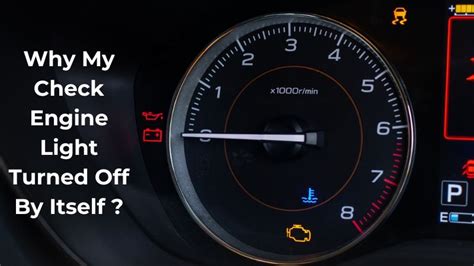 check engine light off and on PDF