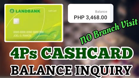 check landbank cash card balance inquiry online Kindle Editon