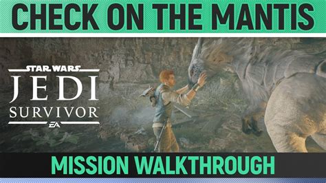 Check On The Mantis Walkthrough