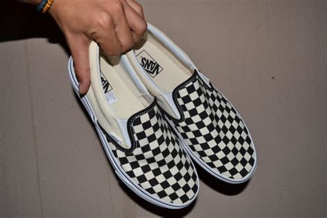 checkered vans