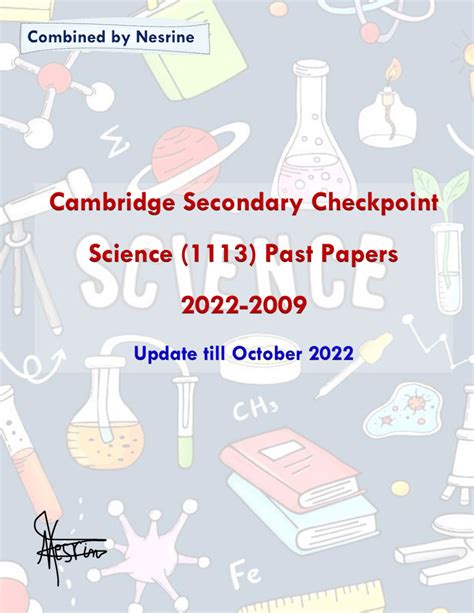 checkpoint past papers science 2009 PDF