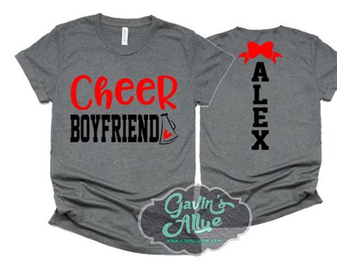 cheer boyfriend shirt