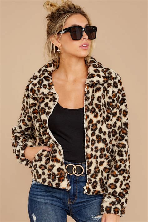 cheetah print jacket