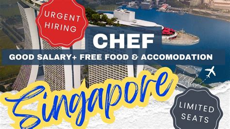 chef job in singapore for indian