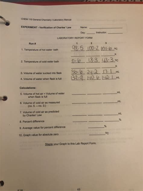 chem 110 lab manual questions and answers Reader