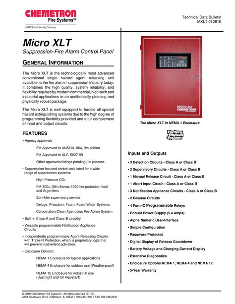 chemetron micro xlt release panel manual Reader