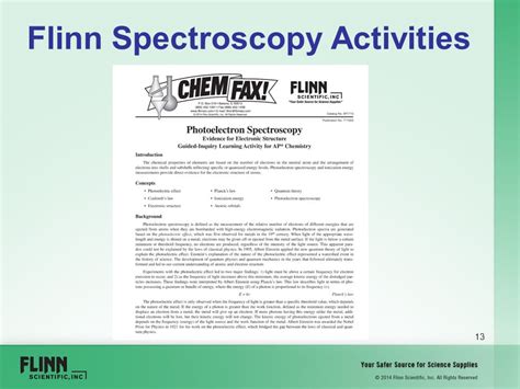 chemfax chromatography kit flinn scientific answers Doc