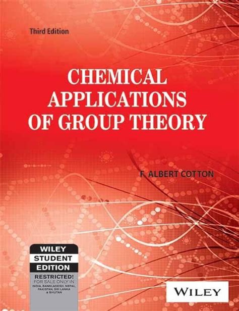 chemical applications of group theory Kindle Editon