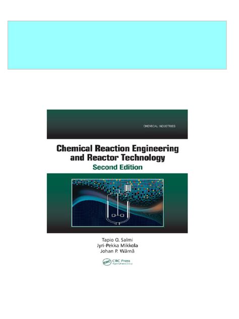 chemical reaction engineering and reactor technology Ebook Kindle Editon