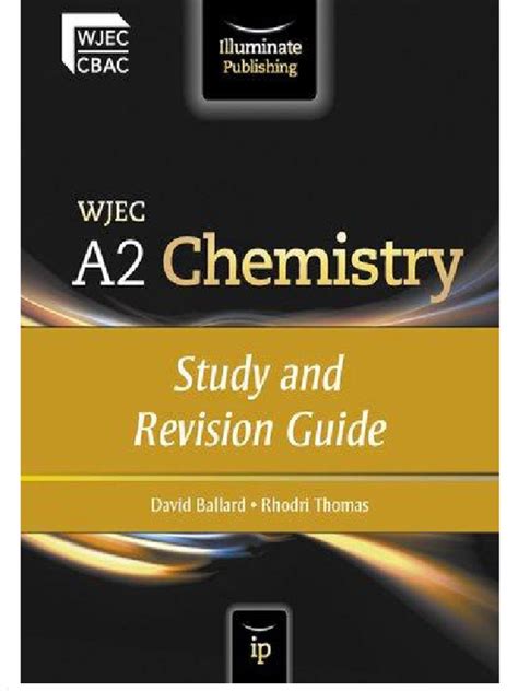 chemistry a2 wjec revision guide pdf PDF