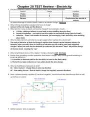 chemistry ch 20 study guide answer PDF