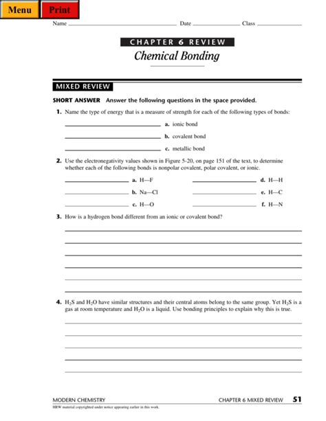 chemistry chapter review answers holt mcdougal modern PDF