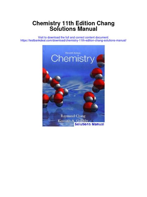 chemistry eleventh edition chang answers Reader