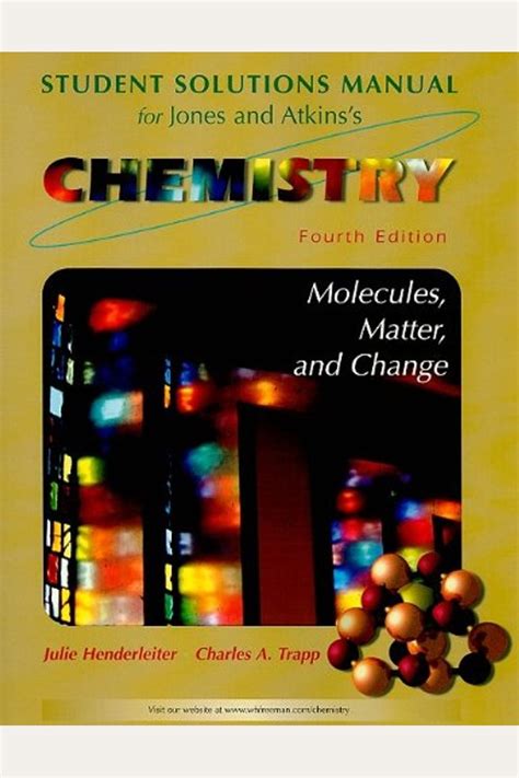 chemistry molecules matter and change fourth edition PDF