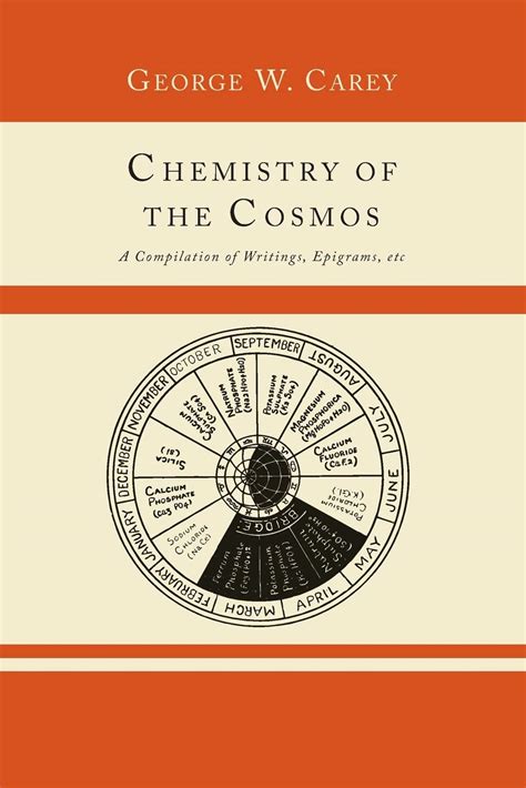 chemistry of the cosmos a compilation of writings epigrams etc Reader