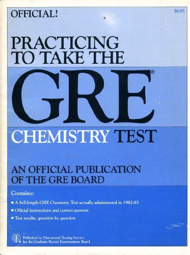 chemistry test practicing to take the gre Reader