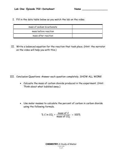 chemistry-of-study-of-matter-episode-702-datasheet-answer-key-7-17 Ebook PDF