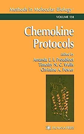chemokine protocols methods in molecular biology Reader