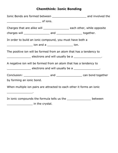 chemthink answers ionic formulas PDF