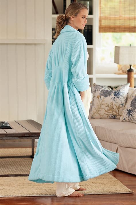 chenille robe