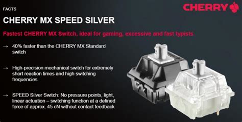 cherry mx speed silvers