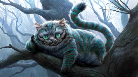 cheshire cat blue