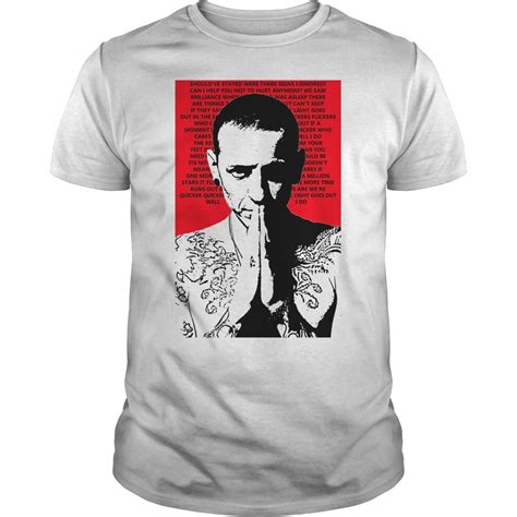 chester bennington tribute shirt