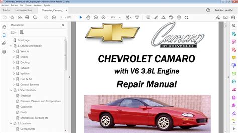 chevrolet camaro 1997 2002 service repair manual Reader