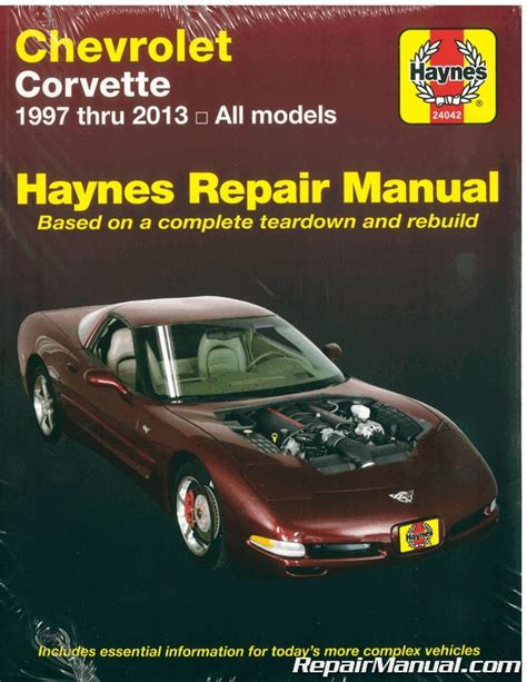 chevrolet corvette 1997 2004 service repair manual Ebook Doc