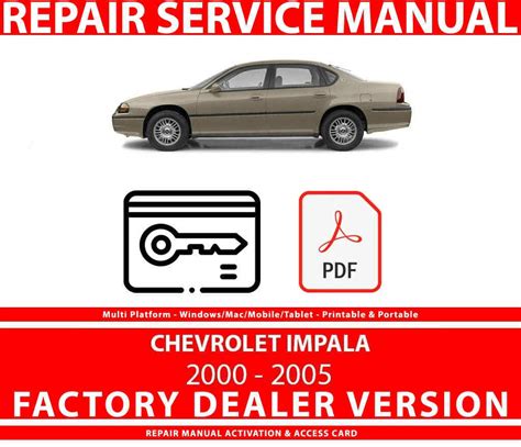 chevrolet impala 2000 manual Kindle Editon