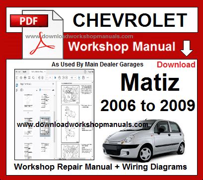 chevrolet matiz owners manual Kindle Editon