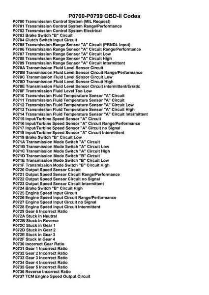 chevrolet obd2 code list Doc