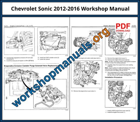 chevrolet sonic 2012 body repair manual Ebook PDF