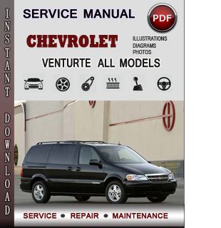 chevrolet venture repair manual PDF