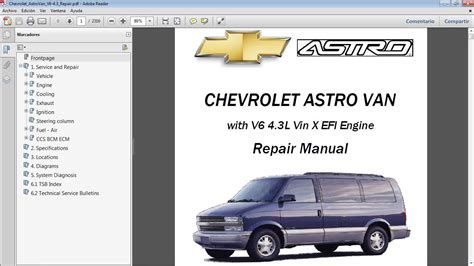 chevy astro manual pdf PDF