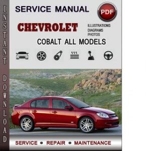 chevy cobalt service manual Epub