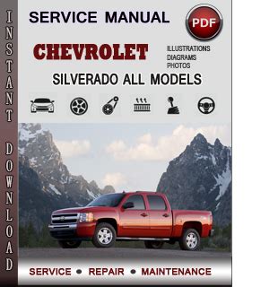 chevy silverado 2500 hd 4x4 service manual pdf Ebook PDF