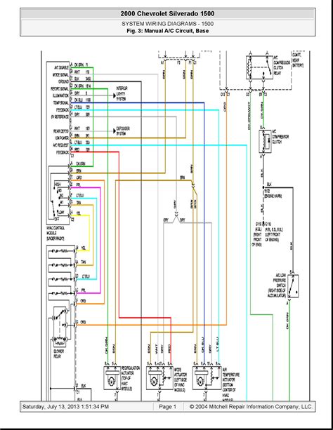 chevy silverado wiring diagram 2000 PDF