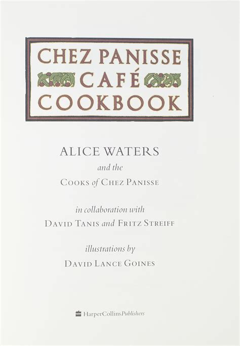 chez panisse cafe cookbook PDF