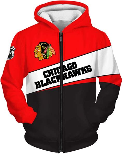 chicago blackhawks zip hooded sweatshirt Reader