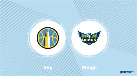 chicago sky vs dallas wings timeline