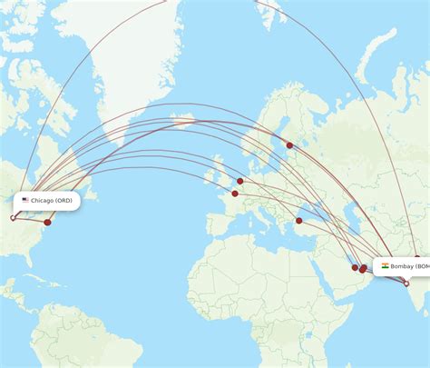 chicago to mumbai flights