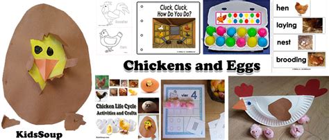 chicken egg activities kindergarten Reader