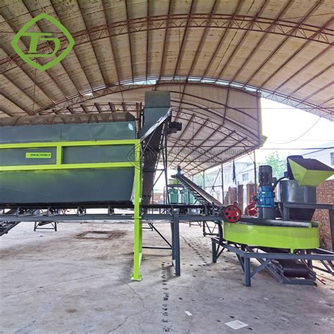 chicken manuer composting machine