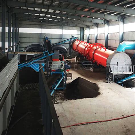 chicken manure fertilizer production line