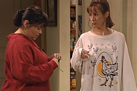 chicken shirt in roseanne