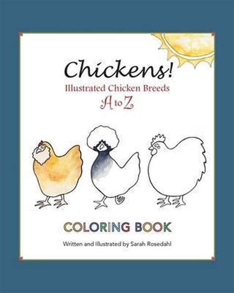 chickens illustrated chicken breeds a to z coloring book Reader