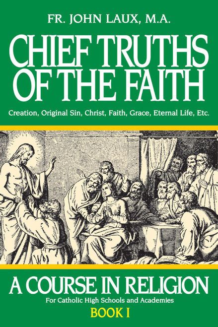 chief truths of the faith a course in religion book i Epub