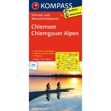 chiemsee chiemgauer fahrrad mountainbikekarte gps genau Kindle Editon